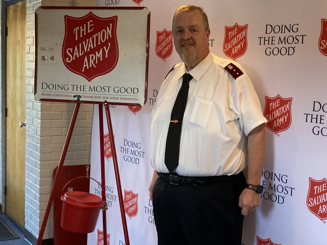 Salvation Army Red Kettles Running Behind Goal in Ohio County News